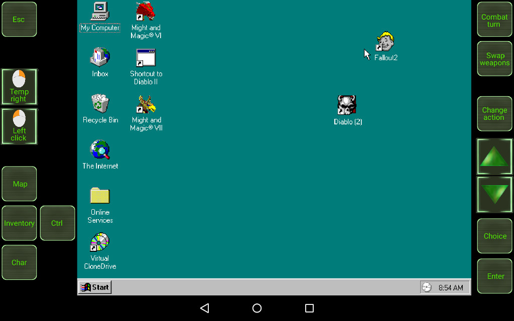 dosbox on android phone